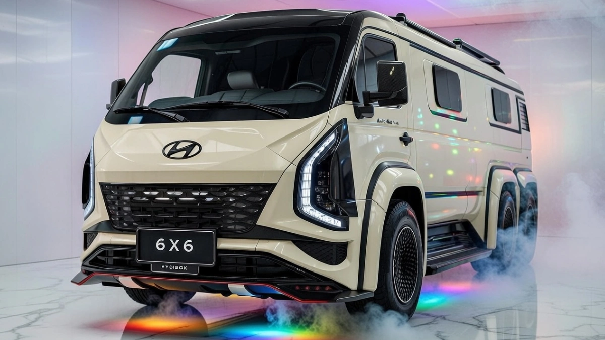 2026 Hyundai 6×6 Camper Van